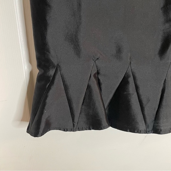 Allen by A.B.S. Blue Suit Jacket and Black Skirt Size 12 old money career - Picture 8 of 13